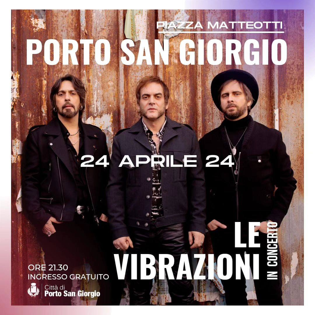 Le Vibrazioni in concerto