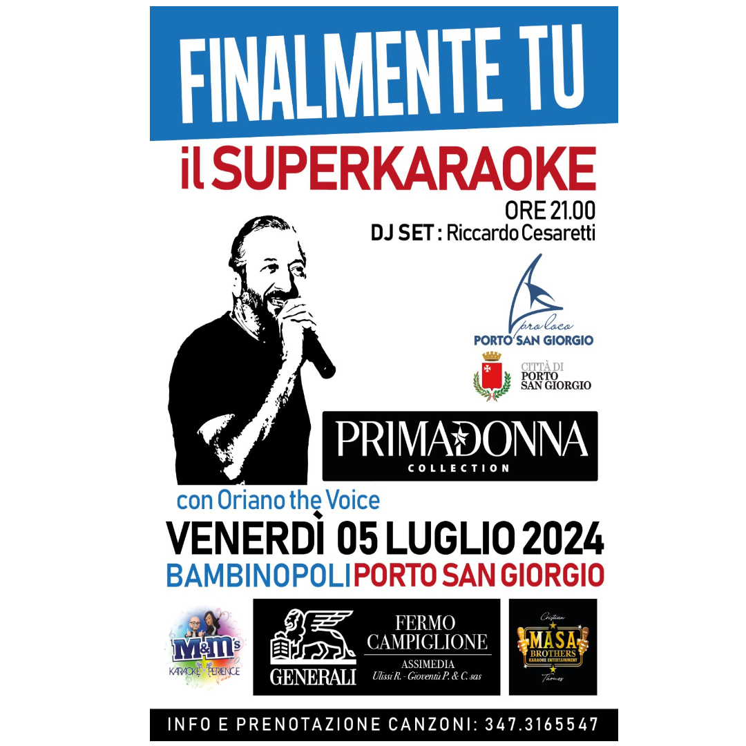 Finalmente tu! Il superkaraoke