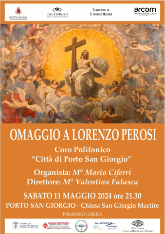 Omaggio a Lorenzo Perosi,concerto del coro “Città di Porto San Giorgio